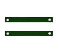 Kaeltsyn 2 cinghie per alberi da 3,8 x 40 cm, resistenti alle intemperie, con occhielli in metallo, per piantine, alberi e piantine, con occhielli