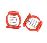 Kaeltsyn 2pcs Biciclette Manubrio Grip Ad Alta Resistenza Molla Clip Bici Molla Cerniera Morsetto Maniglia Accessorio Universale Manubrio