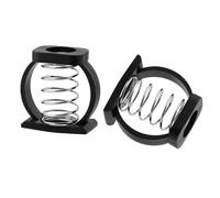 Kaeltsyn 2pcs Biciclette Manubrio Grip Ad Alta Resistenza Molla Clip Bici Molla Cerniera Morsetto Maniglia Accessorio Universale Manubrio