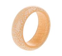 Kaeltsyn Anelli rotondi semplici in resina luminosa, estetici, comodi da indossare per donne, ragazze e ragazzi, regalo di compleanno sotto il buio, per donne, ragazze e ragazzi, One Size, come