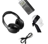 Kaeltsyn Apparecchiature per la ricerca paranormale combinata con rilevatore elettronico di dispositivi vocali auricolari premium e apparecchiature di monitoraggio della manifestazione oculare