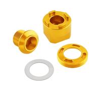 Kaeltsyn Attrezzo per bulloni per corona a montaggio diretto, estrattore di pedivelle, per bicicletta, copertura laterale, braccio di rimozione e tappo di regolazione