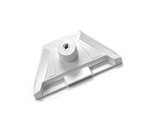 Kaeltsyn Base per Montaggio treppiede creata per, White | Adattatore 1 / 4-3 / 8 adatto collegamento del rimorchio da campeggio con staffa