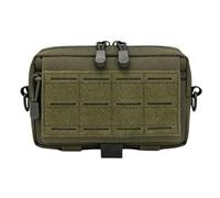 Kaeltsyn Borsa da esterno multiuso con tasca frontale e fascia elastica con tasca a rete nella sezione principale per riporre più oggetti organizzati