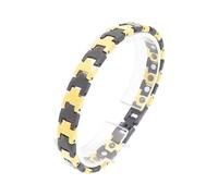 Kaeltsyn Bracciale magnetico in acciaio tungsteno per uomo Bracciale regolabile alla Bracciale unisex Accessorio fatto a mano Bracciale regalo regolabile unisex