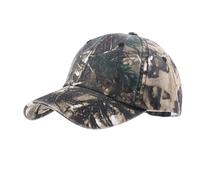 Kaeltsyn Cappello da baseball alla moda con motivo mimetico, cappello da sole multiuso, per uso quotidiano, per escursioni, campeggio e viaggi, foglie 3, Taglia unica