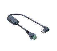 Kaeltsyn Cavo di ricarica di tipo C 5V 3A Uscita da DC5V 24V Ingresso Diritto/Testa a gomito per batteria auto Piastra solare Alimentazione Cavo dispositivo auto per telefono