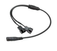 Kaeltsyn Cavo sdoppiatore di alimentazione flessibile per case del computer, 37 cm, con design anti trazione per configurazioni multiple PC Link Wire