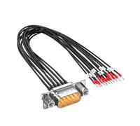 Kaeltsyn Cavo seriale DB15 DB25 professionale a vite cavo di comando per ingegneri tecnici e applicazioni industriali armadio di controllo