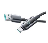 Kaeltsyn Cavo USB C con molteplici Protezioni, Black USB TYPEC | Ricarica rapida PD100W con algoritmo intelligente per la protezione della batteria e maggiore durata dei