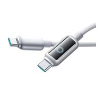 Kaeltsyn Cavo USB C con molteplici Protezioni, White TYPEC TYPEC | Ricarica rapida PD100W con algoritmo intelligente per la protezione della batteria e maggiore durata dei
