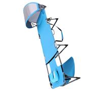 Kaeltsyn Chaise longue pieghevole ergonomica con foro per l'aria e cinghie per il trasporto per viaggiare sedia ergonomica da spiaggia per prendere il sole