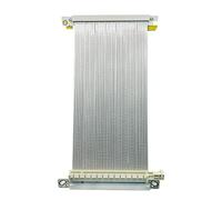 Kaeltsyn Chasses Cavo PCIe4.0 X16 per scheda grafica ITX Custodia PCIe4.0 X16 Cavo prolunga GPU doppia inversione Cavo prolunga flessibile per scheda grafica