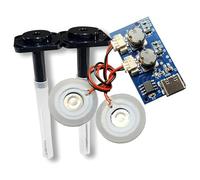 Kaeltsyn Circuito Driver della Scheda Controllo del modulo Driver del nebulizzatore umidificatore ultrasuoni Professionale 2 in 1 per modulo umidificatore a Doppio ugello Domestico