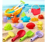 Kaeltsyn Collezione Creative Beach Play Strumenti per la Sabbia in ABS, tra Cui Secchio, Pala e Stampo, Bambole Sabbia per Bambini all ' Aperto