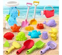 Kaeltsyn Collezione Creative Beach Play Strumenti per la Sabbia in ABS, tra Cui Secchio, Pala e Stampo, Bambole Sabbia per Bambini all ' Aperto