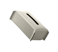 Kaeltsyn Contenitore rettangolare per fazzoletti pratico da ristorante, dispenser di asciugamani di carta resistente all'acqua per sala da pranzo con supporto in pelle PU