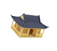Kaeltsyn Costruzione orientale piccolo set di edifici migliora le disposizioni dell'acquario e la formazione della scena da scrivania arte orientale