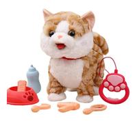 Kaeltsyn Creatura Peluche Animata con Effetti sonori e trasduttore Movimento Include Set Alimentazione da 6 Giocattolo educativo Peluche parlante in Movimento