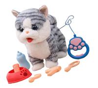 Kaeltsyn Creatura Peluche Animata con Effetti sonori e trasduttore Movimento Include Set Alimentazione da 6 Giocattolo educativo Peluche parlante in Movimento