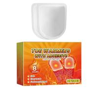 Kaeltsyn Cuscinetto caldo per dita dei piedi, riscalda fino a 8 ore di calore, si adatta a qualsiasi dimensione di scarpa scalda piedi