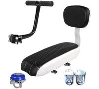 Kaeltsyn Cuscino Compreso & Schienale Biciclette Sedili Posteriori Bambino Bracciolo Poggiapiedi Biciclette Posteriore Set Ciclismo Pad
