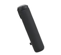 Kaeltsyn Custodia per microfono con clip, custodia per microfono singolo con cerniera, colore nero, per organizzazione di viaggi, trasporto zaino e posizionamento giornaliero, custodia per microfono