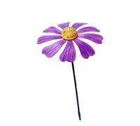 Kaeltsyn Decorazione da giardino in metallo, resistente alle intemperie, antiruggine, scultura esterna per patio, cortile, prati, arte durevole, decorazione floreale per esterni