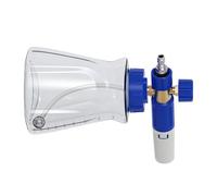 Kaeltsyn Distributore di schiuma regolabile da 1000 ml per la pulizia della macchina con ampio ingresso superiore e corpo leggero Semplice Link Foam Culverin Set