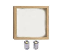 Kaeltsyn Diys Minis Musei Silhouetted Box, celebra il tuo ricordo unico con stili, set di cornici per scatole di ombre Personalizza Display Personalizza Vetrina per foto fai da te