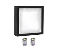 Kaeltsyn Diys Minis Musei Silhouetted Box, celebra il tuo ricordo unico con stili, set di cornici per scatole di ombre Personalizza Display Personalizza Vetrina per foto fai da te