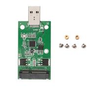 Kaeltsyn Esclusivo adattatore MSATA a USB compatibile con unità di 5 cm di lunghezza con protezioni adattatore di trasferimento dati