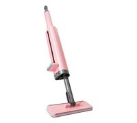 Kaeltsyn Facile spazzolone per Uso Domestico con Design Completamente Girevole e Cuscinetto in Fibra Lavabile Semplice Manutenzione spazzolone Portatile Robusta Struttura in ABS e Tessuto in