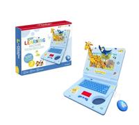 Kaeltsyn Fingere Computer Portatile per utenti Junior, Blue | Pannello dei pulsanti, con cavo, divertimento nella sala giochi per l ' apprendimento domestico