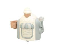 Kaeltsyn Giocattolo da Bagno per Bambini, creatore Modellato per Gelato partecipativo, per Bambini Semplice Pressione della Maniglia, Azione, sostanza Permanente, Giocattolo trasportabile