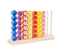 Kaeltsyn Giocattolo impilabile in Legno per Bambini Gioco Puzzle ordinamento dei Colori con Colori Arcobaleno per coordinazione Occhio-Mano e Pensiero strategico Gioco Puzzle Abbinamento in Legno