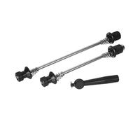 Kaeltsyn Gli assi in acciaio ad alta resistenza rilasciano rapidamente lo spiedo antifurto, compatibilità con la maggior parte dei mozzi delle biciclette