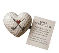 Kaeltsyn Golf Pocket Hug Simbolize Golf Companion Decorazione Ball Marker per incoraggiamento durante i corsi impegnativi sostenendo regali incoraggianti