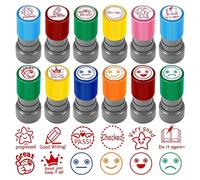 Kaeltsyn Grading Seals Collection - Set di 12 diversi design per valutare la comunicare i genitori, idea regalo per insegnanti