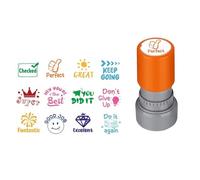 Kaeltsyn Grading Seals Collection - Set di 12 diversi design per valutare la comunicare i genitori, idea regalo per insegnanti