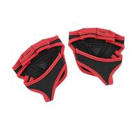 Kaeltsyn Guanti antiscivolo per sollevamento pesi senza dita protezioni per le palme a quattro dita per esercizi di fitness guanti da allenamento guanti per sollevamento pesi