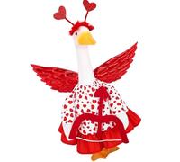 Kaeltsyn Il set di abbigliamento da oche include fasce per capelli e gonna per un uso sicuro, eventi di famiglia, scene adatte agli animali domestici e feste in costume di coppia
