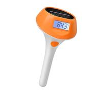 Kaeltsyn Indicatore di temperatura automatico della luce della piscina ad energia solare con valutazione impermeabile IP68 per uso interno ed esterno termografo luce LED