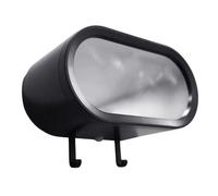 Kaeltsyn Innovativo gancio portaoggetti a LED con aspetto a specchio infrangibile ed elegante, gancio da garage lucido a specchio da parete