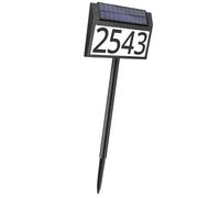 Kaeltsyn Lampada solare permanente in ABS per percorso del cortile con installazione rapida e facile Cablaggio negazione richiesto automatico per la casa per la casa