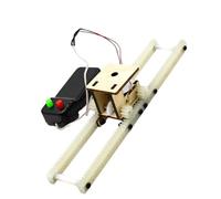 Kaeltsyn Macchina per Progetto Pista dentata in Legno, A | Modello assemblaggio del controller manuale, compito costruzione delle scienze a scuola, dimostrazione