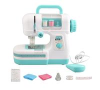 Kaeltsyn Mani Creative finte Gioca con la Macchina da Cucire Giocattolo per Bambini Simulazione elettrica realistica Design in plastica Macchina da Cucire elettrica simulata