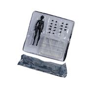 Kaeltsyn Manichino professionale da 15 cm con gamme dinamiche di movimento e base di visualizzazione per scene creative, modellini anime da collezione