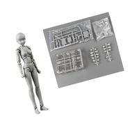 Kaeltsyn Manichino professionale da 15 cm con gamme dinamiche di movimento e base di visualizzazione per scene creative, modellini anime da collezione