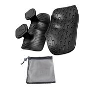 Kaeltsyn Manico ergonomico per sollevamento pesi con silicone resistente al sudore, per uomini e donne, migliora l'allenamento portatile set da cucito